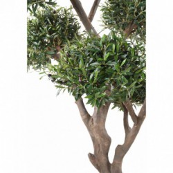 Tête boule olivier bonsai artificiel