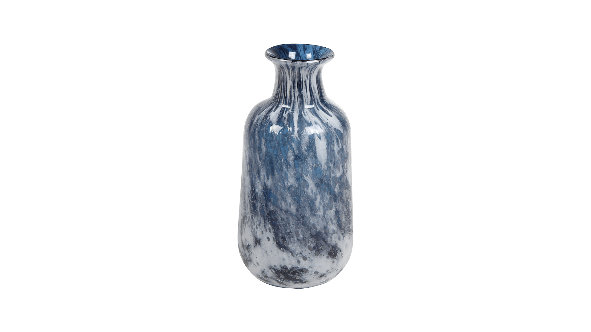Petit vase très tendance bleu