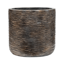 Pot cylindrique en métal